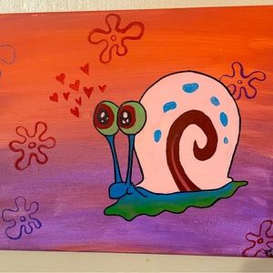 Gary The Snail Painting